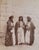 An antique albumen photo of Middle Eastern men, circa 1870.