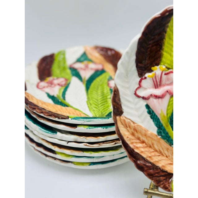 1980s 1980s Italian Plates - Set of Eight For Sale - Image 5 of 6