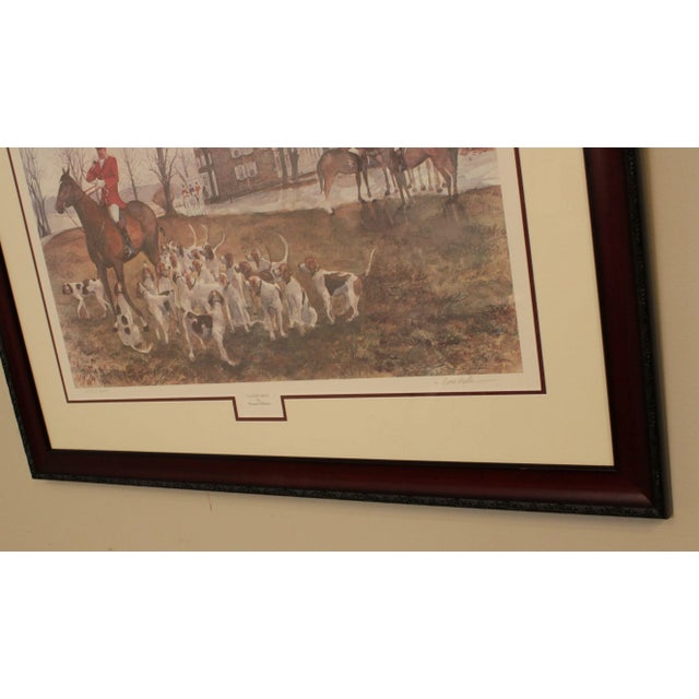 Thomas Williams 'A Good Pack' Limited Edition Signed Fox Hunt Print For Sale - Image 10 of 13