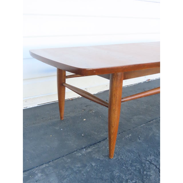 Mid 20th Century Mid Century Modern Long Low Coffee Table 6402 For Sale - Image 5 of 12