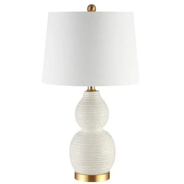 Safavieh Darsa Table Lamp - White For Sale In Philadelphia - Image 6 of 7