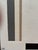Mid-Century Modern Vintage Mid-Century Modern Abstract Minimalist Hard Edge Geometric Painting Signed For Sale - Image 3 of 8