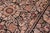 1990s Art Nouveau Pak-Persian Black/Black Wool Rug - 9'0'' X 12'2'' For Sale - Image 5 of 9