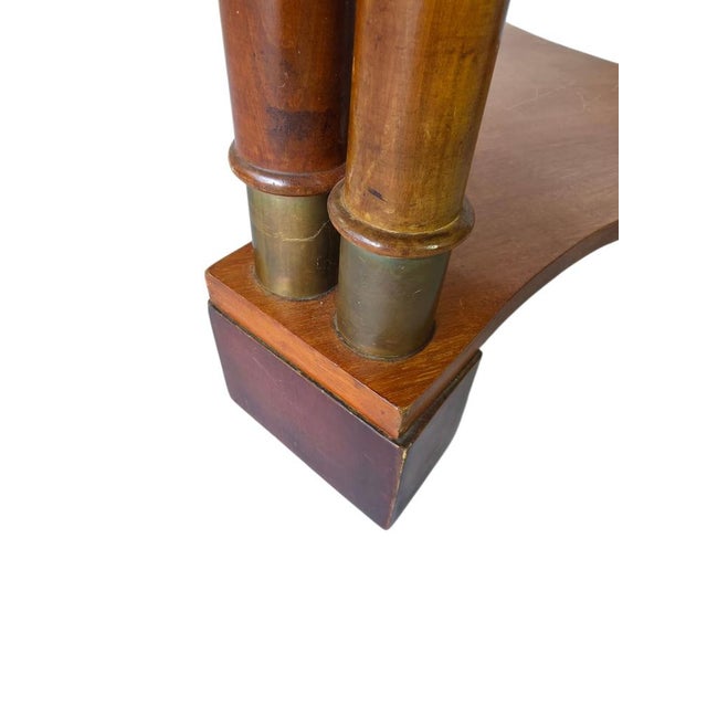 Early 19th Century Antique Empire Guéridon with Brass Fittings, France, 1820s For Sale - Image 5 of 6