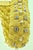 Blue 3 Carat Sapphire and 2 Carat Diamond Bracelet in 18 Karat Yellow Gold 116 Gm For Sale - Image 8 of 8