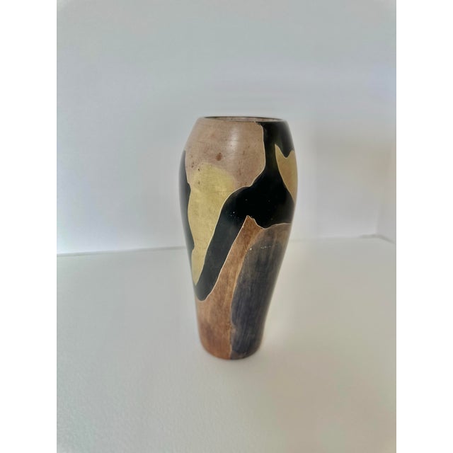 Stone Late 20th Century Hand Carved Abstract Stone Vase For Sale - Image 7 of 8