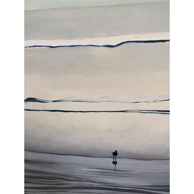 "Solo" Contemporary Seascape Oil Painting, by Jessica Fairley For Sale - Image 4 of 8