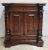 Early 20th Century Neoclassical Style Stained Oak Side Cabinet For Sale - Image 4 of 11