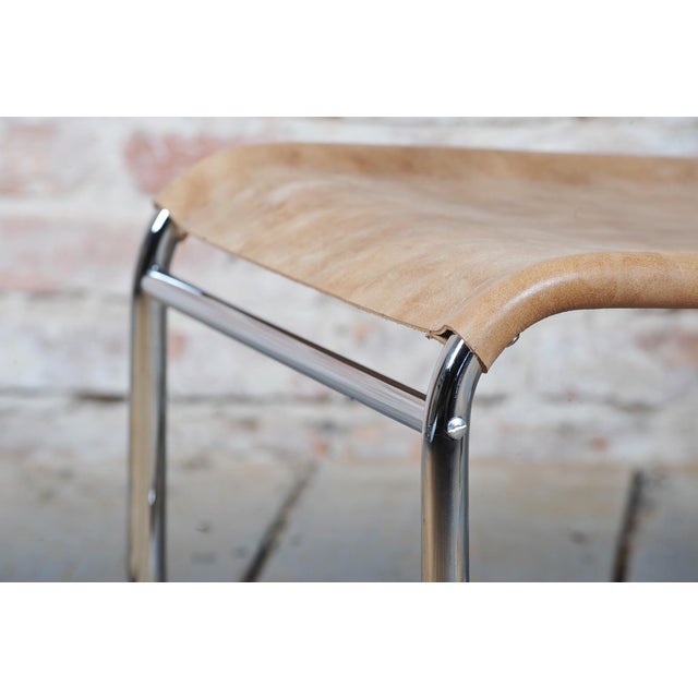 Thonet Czech Bauhaus Chrome Armchair attributed to M. Breuer for Thonet, 1920s For Sale - Image 4 of 15