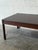 Wood Rosewood Minimalist Coffee Table With Straight Legs Danish Mid-Century Modern 1960s For Sale - Image 7 of 12