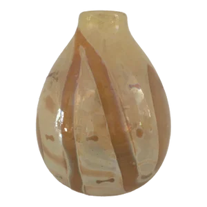 Vintage Christopher Ries Hand Blown Vase 1976