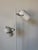 1970s Lightolier Mid-Century Modern Two-Light Floor Lamp With Articulating Pivoting Shades For Sale - Image 4 of 12