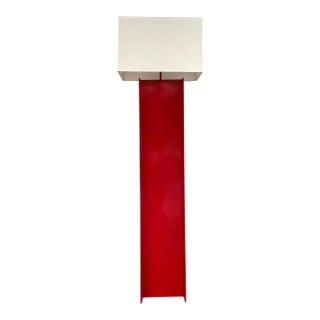 Modern Red I Bean Floor Lamp For Sale
