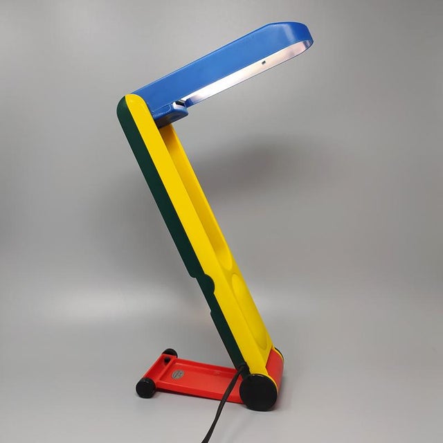 1980s Table Lamp from Benetton, Italy, 1980s For Sale - Image 5 of 10