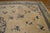 1890s Beige Floral Antique Chinese Peking Rug 11' 9" X 14' 8" Handknotted Wool Carpet For Sale - Image 4 of 10