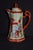 Japanese Antique Porcelain Chocolate Pot Japanese Kutani Geisha Girl Hand Painted 1920s For Sale - Image 3 of 12