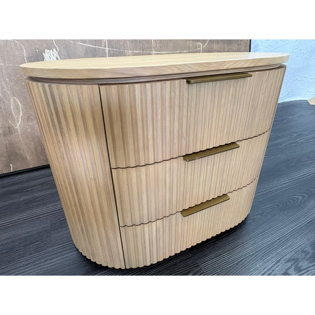 Rh Byron Closed Nightstand – 32" Light Oak | Designed by Harrison & Nicholas Condos For Sale - Image 12 of 18