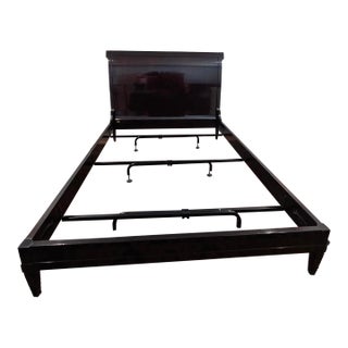 Art Deco/Mid-Century Queen Platform Bed For Sale
