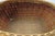 1900 - 1909 Vintage 1900's Winnebago Woven Market Picnic Lidded Basket with Swing Handles Country For Sale - Image 5 of 10