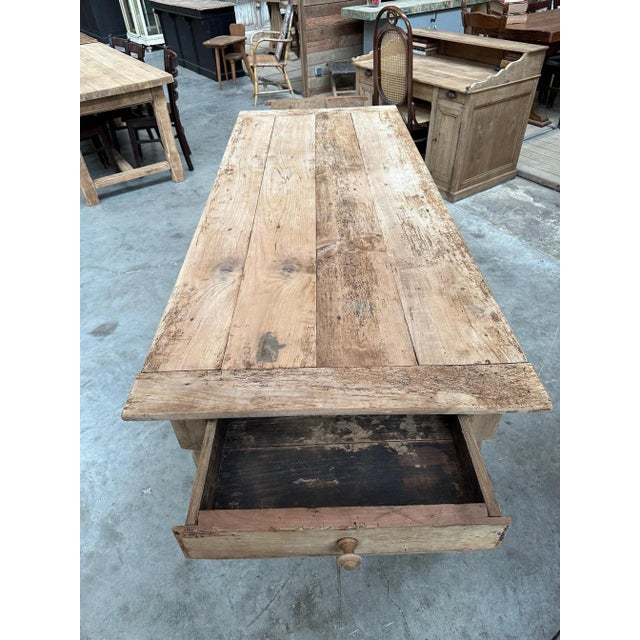 19th Century Farmhouse Table For Sale - Image 15 of 18