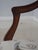 Brown Vintage Italian Walnut Finish Vanity Bench Chair For Sale - Image 8 of 18