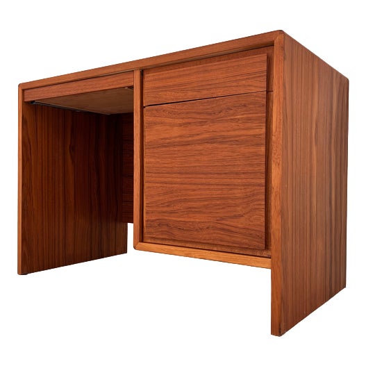 Teak Desk with Extra Laptop Compartment, Denmark For Sale