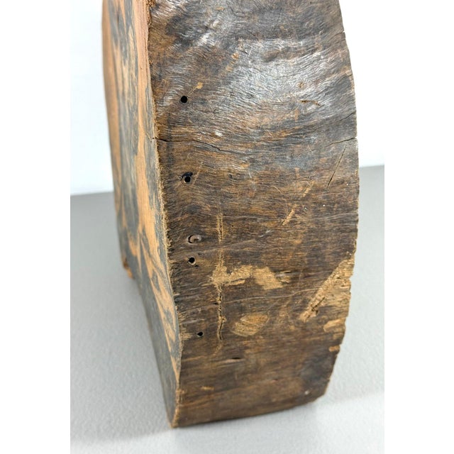 Rare 19th-Century Folk Art Abraham Lincoln Portrait on Old-Growth Wood Slab With Klondike Gold Rush Ephemera For Sale - Image 16 of 18