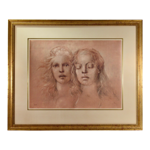 Leonor Fini Tristan And Isolde 1978 Reproduction Print