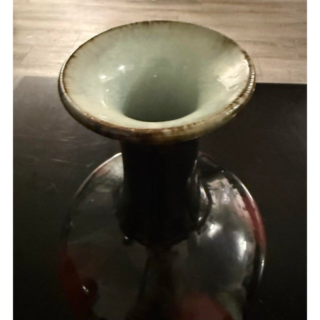 Vintage Chinese Porcelain Sang de Boeuf Oxblood Vase 10” Excellent condition no damages This vintage Chinese porcelain...