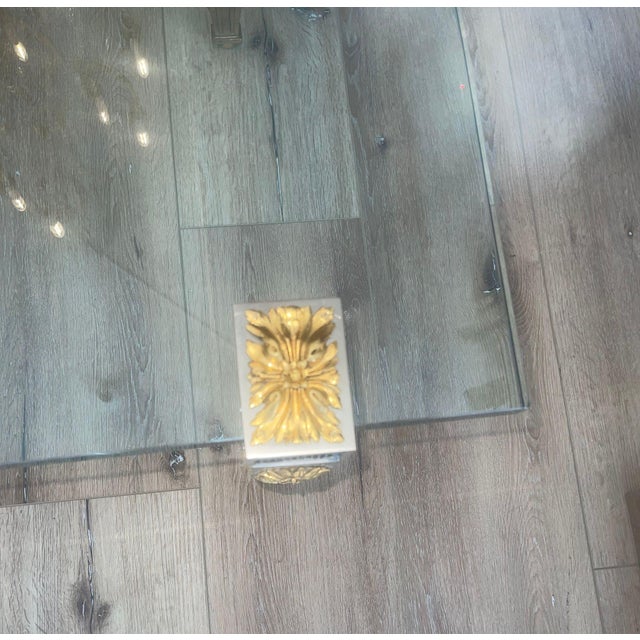 P.E. Guerin Louis XVI Style Bronze Garland Coffee Table. u.s.a Late 20th Century For Sale - Image 12 of 14