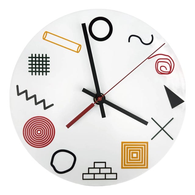 "Early Primary" Wall Clock by Kim Mullis as Wilderness Bodies For Sale