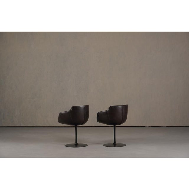 Flow Armchairs by Jean-Marie Massaud for MDF, Italy, 2000s, Set of 2 For Sale - Image 6 of 15