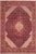 Boho Chic Persian Tabriz Mahi Blue/Red Wool Rug - 9'11'' X 12'6'' For Sale - Image 9 of 10