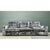 This monumental sofa commands attention through its expansive scale and richly textured crushed velvet upholstery, its...