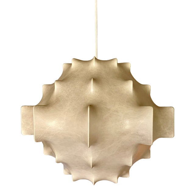 Vintage Cocoon Pendant in the Style of Castiglioni Flos For Sale