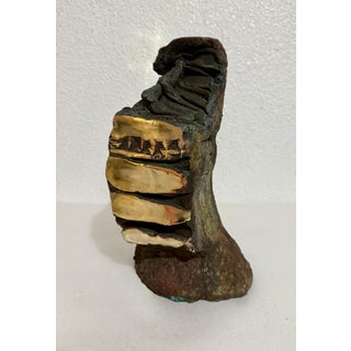 Enrico Donati, Enrico Donati Abstract Expressionist Brutalist Bronze Sculpture Surrealist Art For Sale