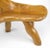 Wood Organic Form Three-Leg Boomerang Teak Root Bench For Sale - Image 7 of 11