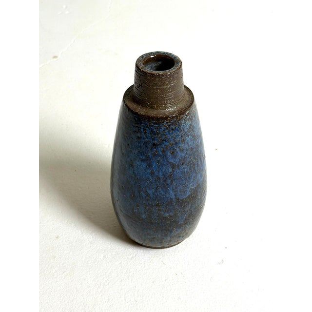 Michael Andersen Ceramic Vase, Bornholm, 1960s Elegant Danish ceramic vase by Michael Andersen, produced in Bornholm...