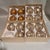 Glass Vintage Hand Blown German Glass Ornaments, Silver and Gold-Set of 15 For Sale - Image 7 of 8