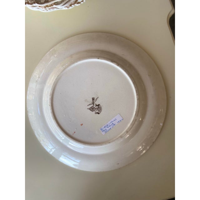 1877 Aesthetic Movement Ridgways Indus Plate For Sale In Savannah - Image 6 of 10