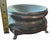 Antique Pewter Spittoon Funnel Lid 7” Saloon Tobacco Cuspidor For Sale In Buffalo - Image 6 of 11