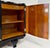 French Art Deco Black Lacquered and Inlaid Walnut Sideboard in the style of Jules Leleu, 1940s For Sale - Image 12 of 15