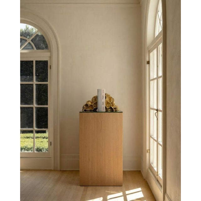 Not Yet Made - Made To Order Lotus Brass Bookstands by Maeve, Set of 2 For Sale - Image 5 of 10