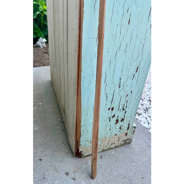 1940s Vintage Painted Cabinet For Sale - Image 12 of 13