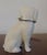 Ceramic 19th Century Chinese Blanc de Chine Porcelain Model of a Standing Dog For Sale - Image 7 of 11