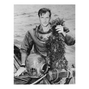 1943 Deep Sea Diver Photograph