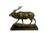 1960s Northern Deer Bronze Statue by Miguel Fernando Lopez For Sale - Image 9 of 9