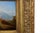 Paint German School Alpine Landscape With Hiker and Livestock, 19th Century For Sale - Image 7 of 14