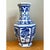 Vintage Chinese Blue and White Ceramic Vase For Sale In West Palm - Image 6 of 12