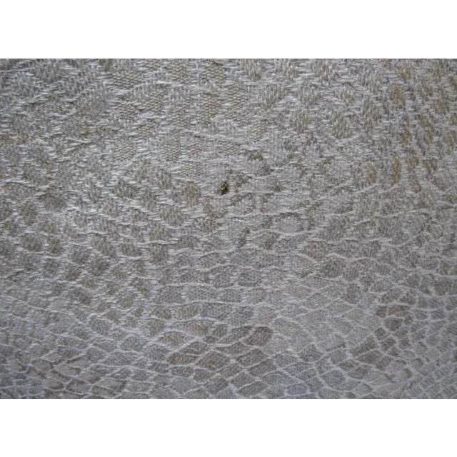 Pair of Mid-Century White Lounge Chairs For Sale - Image 9 of 11